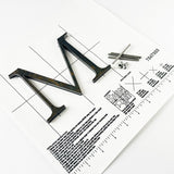 Cor-Ten Steel Sign Letters & Numbers