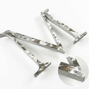Random Arc Brushed Stainless Steel